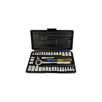 Falabella Jgo 40 pzs copas ratchet 1/4-3/8 oferta