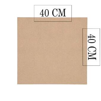 Falabella Lamina Tabla Madera Mdf 40 X 40 Cm X 5 Unidades oferta