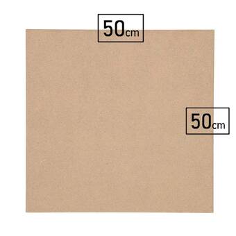Falabella Lamina Tabla Madera Mdf 50 X 50 Cm X 5 Unidades oferta
