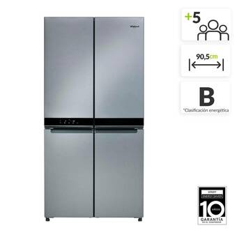 Falabella Nevecón Whirlpool French door 592 lt WRQ551SNJZ oferta