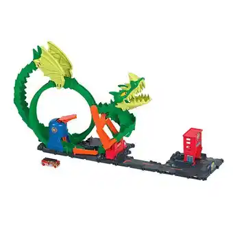 Alkosto Pista de juguete hot wheels city épica de dragón oferta