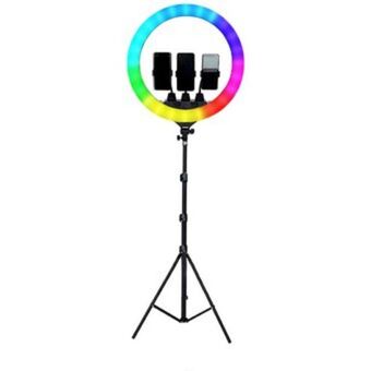 Linio Aro de luz led 45cm con trípode y control rgb oferta
