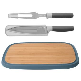 Falabella Set de Asado Acero Inoxidable 3 Piezas oferta