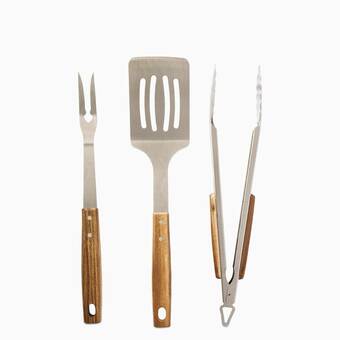 Falabella Set De Utensilios Para Bbq Acacia oferta