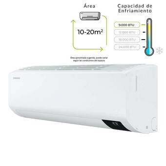 Falabella Aire acondicionado Inverter 9000 AR09TVFZAWK/CB oferta