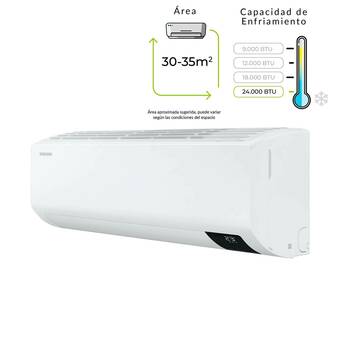 Falabella Aire acondicionado Inverter 24000 AR24TVFZAWK/CB oferta
