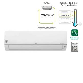 Falabella Aire acondicionado Dual Cool Inverter 12.000 BTU 220V-VM122C7 oferta
