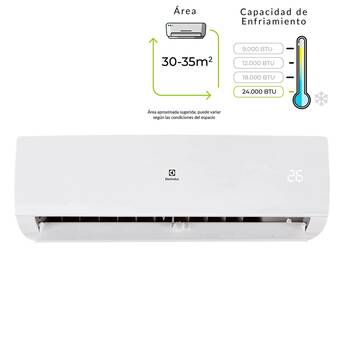 Falabella Aire Acondicionado Electrolux 24000 BTU 220V On-Off oferta