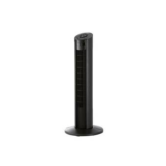 Falabella Ventilador de torre negro + control remoto univers oferta