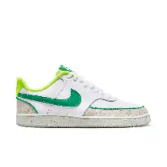 Tenis nike court vision low canvas de mujer