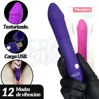 Linio Vibrador recargable consolador dildo punto g juguete sexual oferta