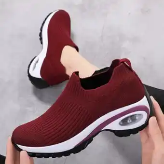 Linio Zapatillas para caminar mujer zapatos deportivos -rojo oferta