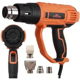 Linio Pistola de calor topshak ts-hg1 2000w - 8 niveles de temperatura oferta