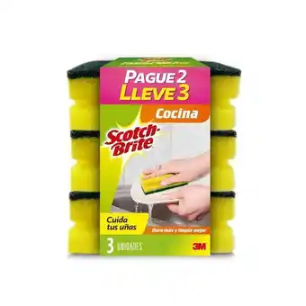 Carulla Esponjilla salva uñas pg2llev3 scotch brite sin ref oferta