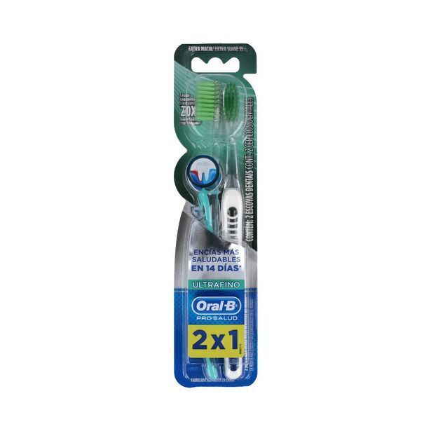 Cruz verde Cepillo ultra fino oral b paquete x 2 unidades oferta