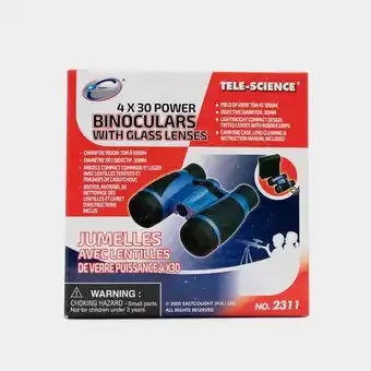 Panamericana Binoculares de potencia con lentes de vidrio 4 x 30 oferta