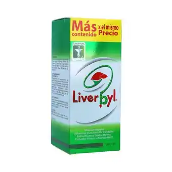 Cruz verde Liverbyl solución oral frasco x 240ml oferta