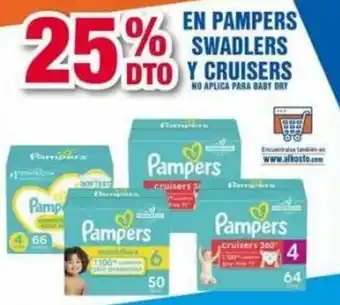 Alkosto En Pampers Swadlers Y Cruisers oferta