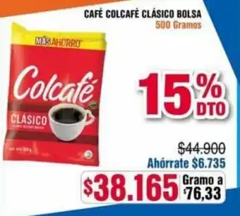 Alkosto Café Colcafé Clásico Bolsa 500g oferta