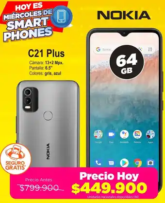 Alkomprar Nokia C21 Plus oferta
