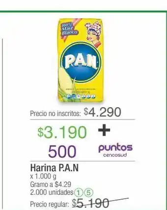 Jumbo Harina p.a.n x 1.000 g oferta