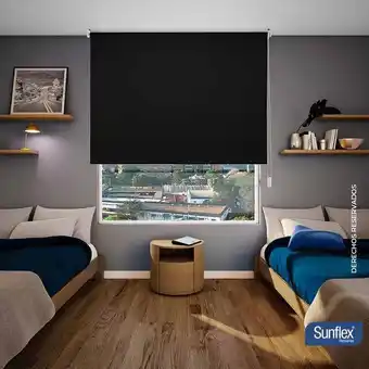 Cortina enrollable blackout sunflex