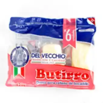 Makro Queso butirro del vecchio relleno de bocadillo 420gen6u oferta