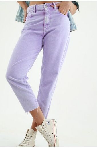Tennis Jean mom fit morado para mujer oferta