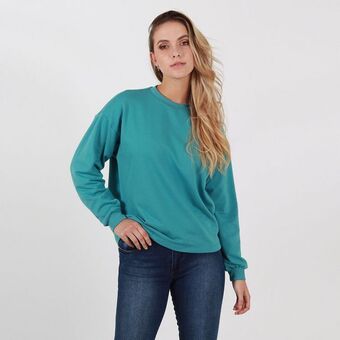 Fuera de Serie Hoodie cuello redondo manga larga oferta