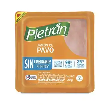 Makro Jamon pietran pavo tajado 225 g oferta