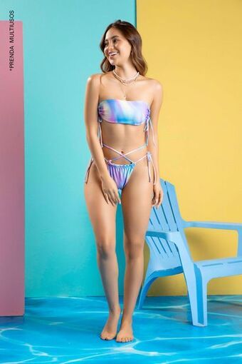 Pacífika Vestido de baño bikini multicolor oferta