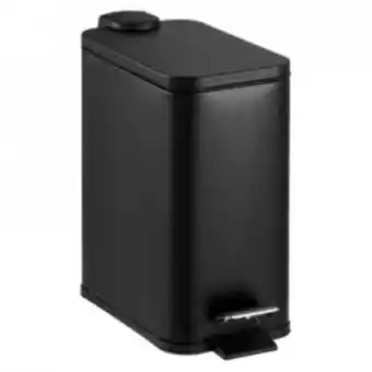 Home Sentry Papelera exp pedal 5 lt rectangular negro satinado18081-20530bk oferta