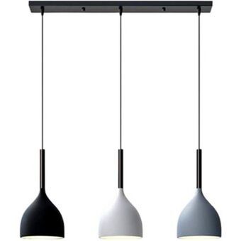 Linio Lámpara colgante de techo moderna 3 cabezas e27 para cocina,comedor oferta