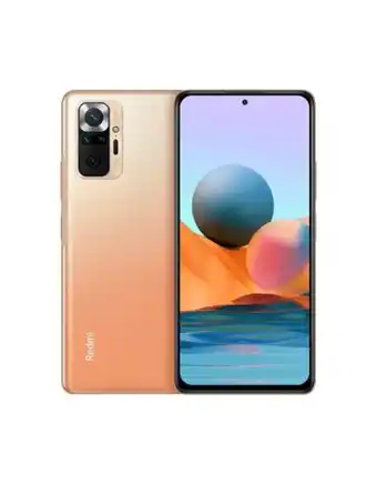 Flamingo Celular xiaomi redmi note 10 pro bronce 128gb 6ram 108mp + forro oferta