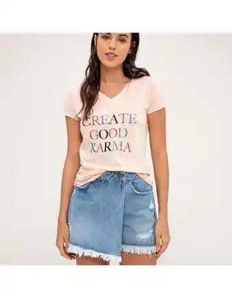 Camiseta manga corta lidu - good karma