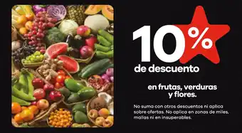 Éxito En Frutas, Verduras y Flores oferta