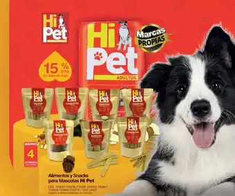 Makro Alimentos y Snacks para Mascotas Hi Pet oferta