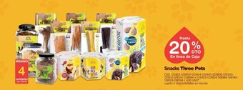 Makro Snacks Three Pets oferta