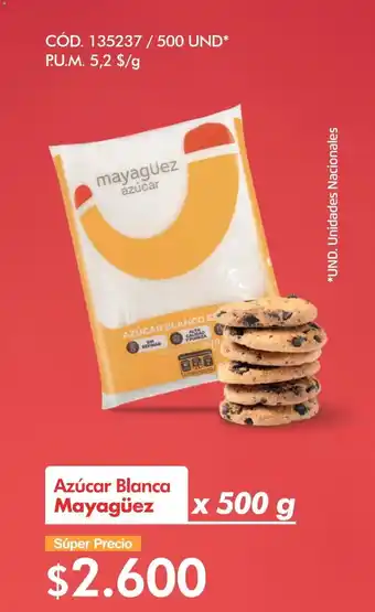 Makro Azúcar Blanca Mayagüez x 500g oferta