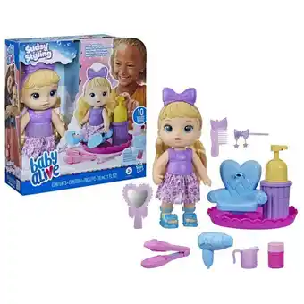 Alkosto Muñeca sudsy estilo - cabello rubio 30 cm baby alive oferta