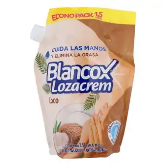 Makro Lavaloza liquido lozacrem coco blancox doypack 1500ml oferta