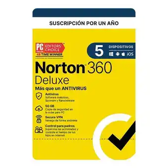 Alkosto Pin antivirus norton 360 deluxe 5d oferta