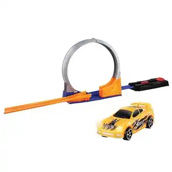 Alkosto Set pista de carros con lanzador motor extreme oferta