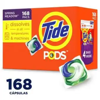 Linio Detergente tide pods x 168 undidades oferta