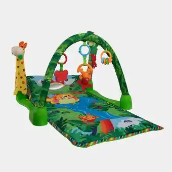 Panamericana Gimnasio infantil con accesorios, diseño animales de la selva oferta