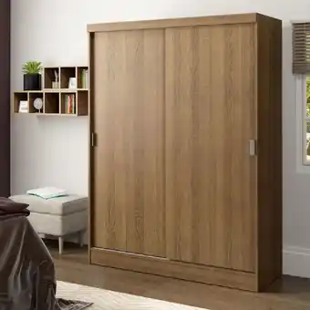 Éxito Closet 2 puertas corredizas rustico oferta