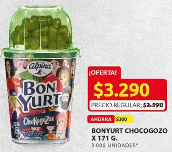 Ara Bonyurt Chocogozo 171g oferta