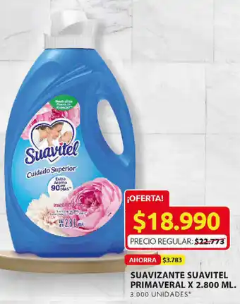Ara Suavizante Suavitel Primaveral 2800ml oferta