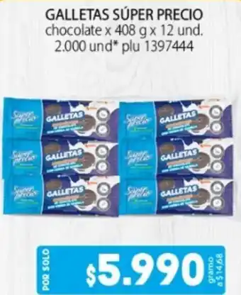 Colsubsidio Galletas Súper Precio 408g x 12und oferta