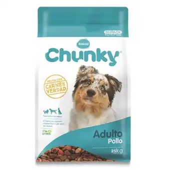 Makro Alimento perro chunky adulto pollo 25kg oferta